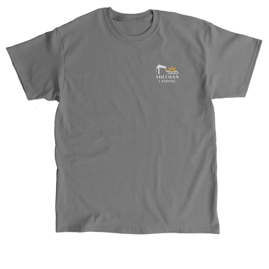 Sheehan Landing Tee - Charcoal, a Charcoal Classic Unisex Tee
