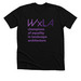 WxLA Apparel, a Solid Black Blend Premium Unisex Tee