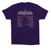 Coalition Member Unity Tee, a Team Purple Premium Cotton Tee (back-view)
