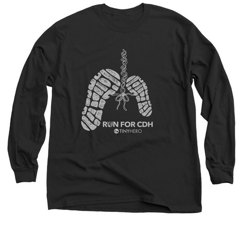 Virtual Walk | Run | Bike - Georgia CDH Crew, a Black Classic Long Sleeve Tee