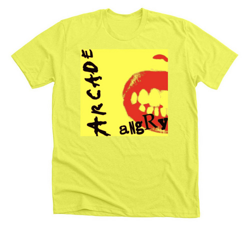 STEPHEN PEARCY?S ARCADE 1992-1994 TFW, a Neon Yellow Premium Unisex Tee