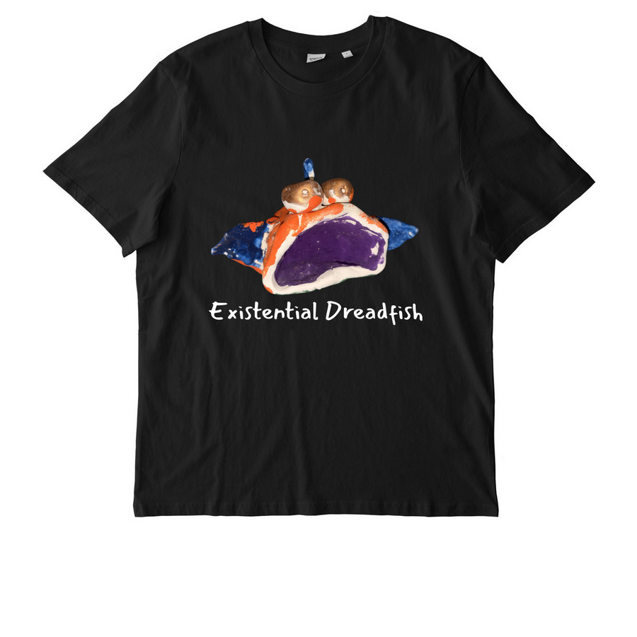 Existential Dreadfish, a Black Stanley/Stella Unisex Creator 2.0 Tee