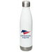 2026 WARRIOR PackTrip Water Bottle Fundraiser, a White Stainless Steel Water Bottle