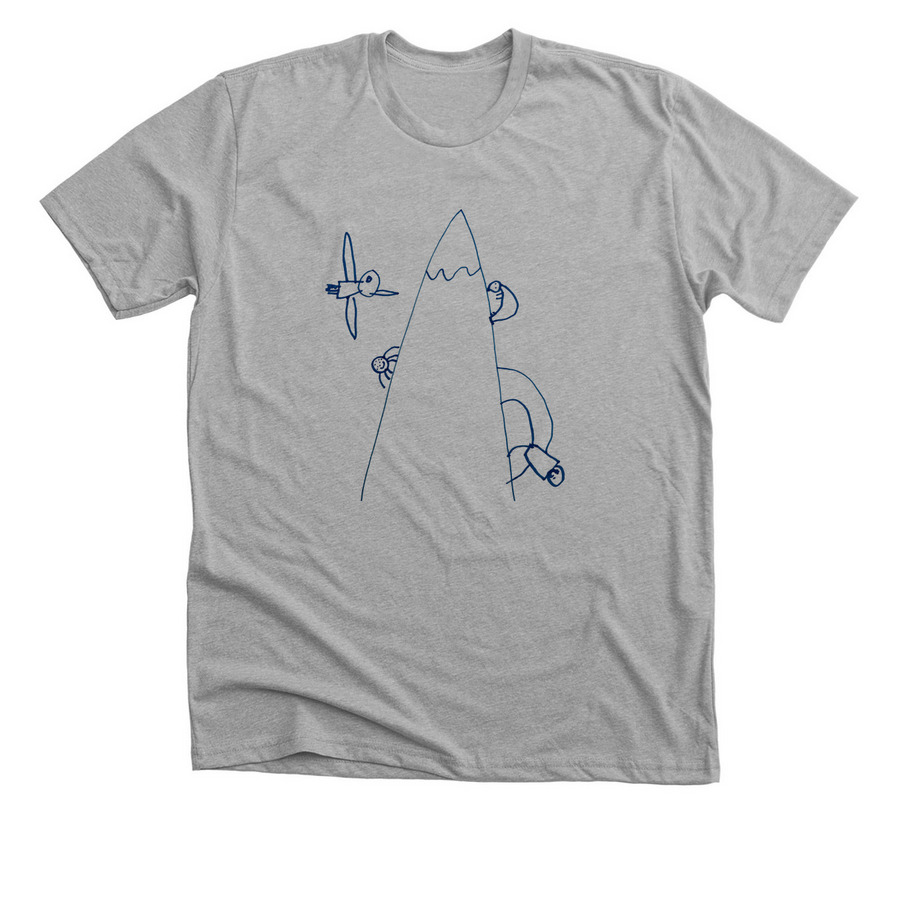 wow, a Athletic Heather Premium Unisex Tee