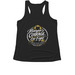 Morgan's Courage Over Cancer, a Black Women's Performance Tank (back-view)