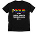 PROUD Series: Public Health Professional, a Solid Black Blend Premium V-Neck Tee
