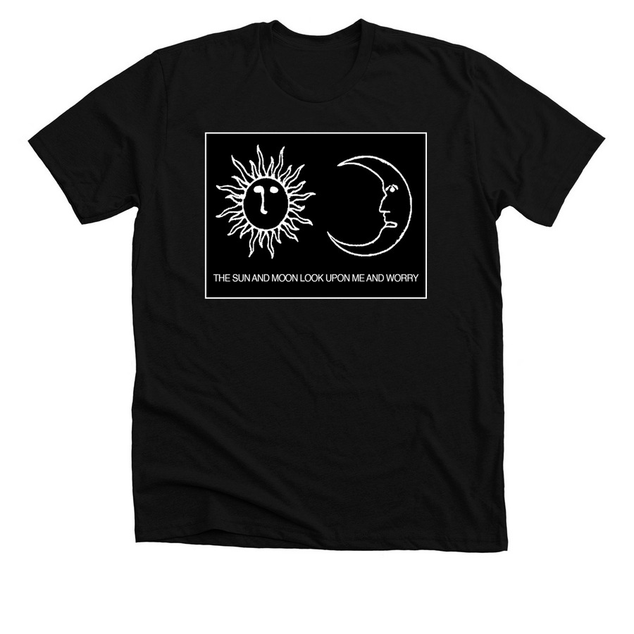 MO Sun/Moon, a Solid Black Blend Premium Unisex Tee