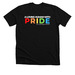 A Loving Human with PRIDE, a Solid Black Blend Premium Unisex Tee