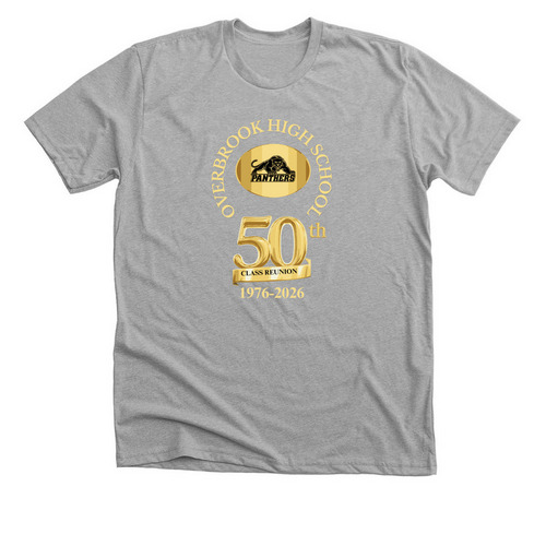 OHS Class of 1976 --50th Reunion Tee Shirts, a Athletic Heather Premium Unisex Tee