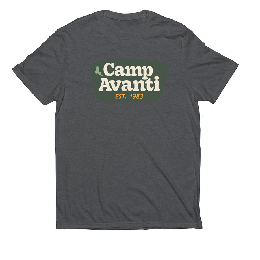 Classic Camp Avanti Shirt, a Terrain Grey Allmade Eco Triblend Unisex Tee
