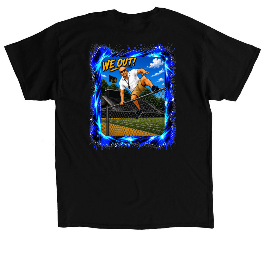 Dom-A-Palooza 2026!, a Black Classic Unisex Tee (back-view)