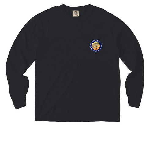 AYSO Region 122 Pocket Tees, a Black Comfort Colors Long Sleeve Pocket Tee