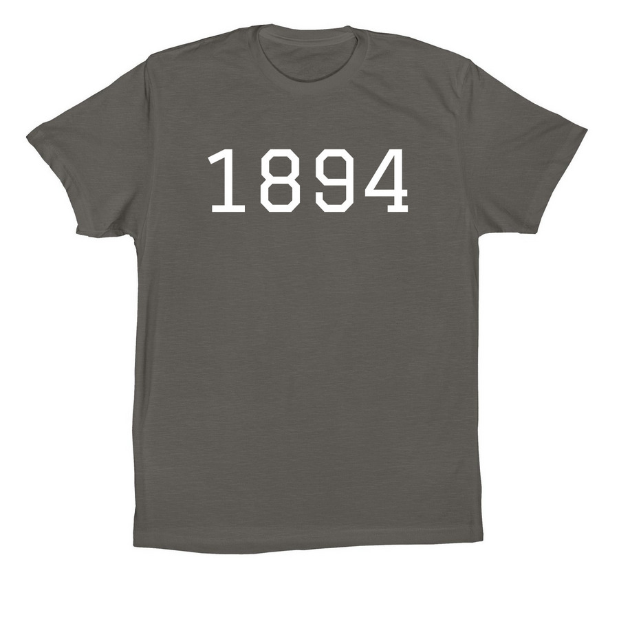 1894, a Asphalt Premium Cotton Tee