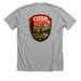 2026 Family Reunion, a Athletic Heather Premium Unisex Tee (back-view)