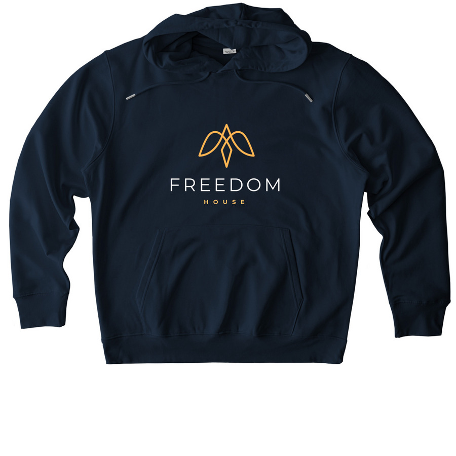 Freedom Fundraiser Merch!, a French Navy Stanley/Stella Unisex Cruiser 2.0 Pullover Hoodie