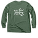 Classic Logo - White, a Military Green Classic Long Sleeve Tee
