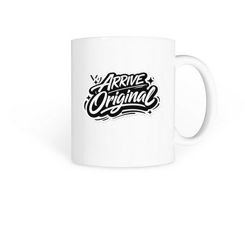 Arrive Original Mug, a White Coffee Mug