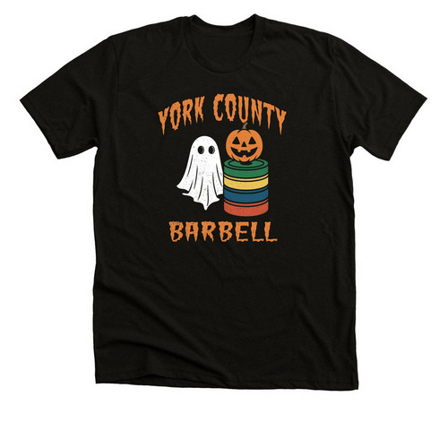 Spooky YCB 2025, a Solid Black Blend Premium Unisex Tee