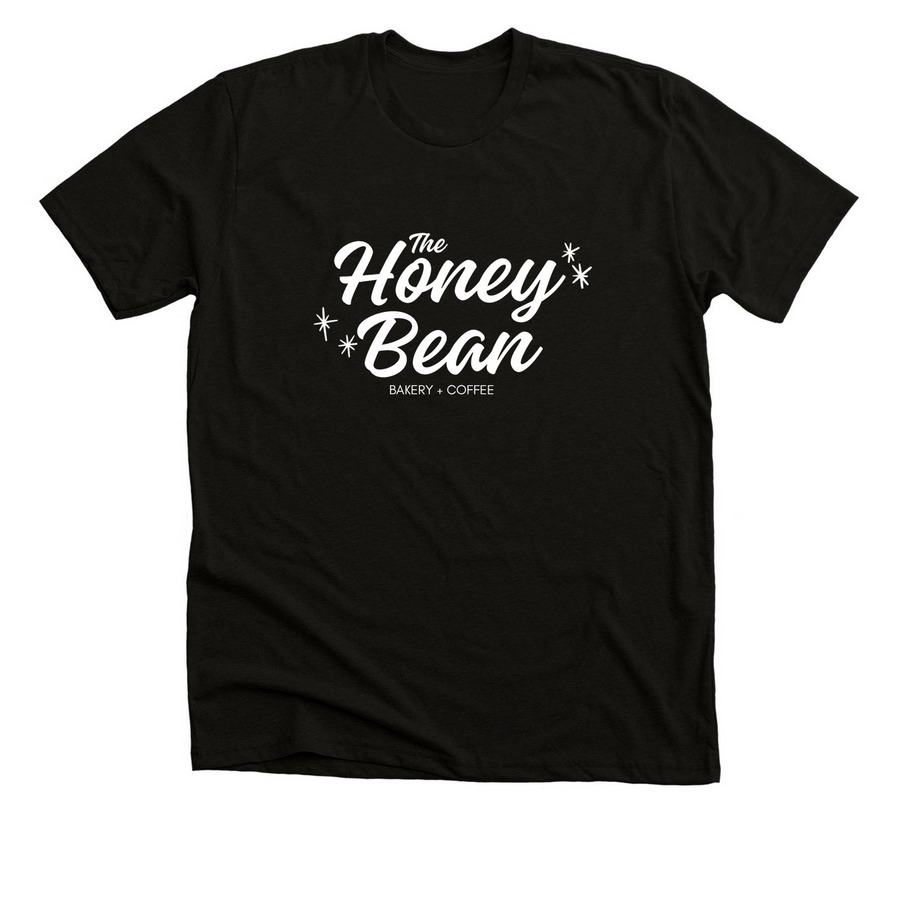 Honey Bean Collection, a Black Heather Premium Unisex Tee