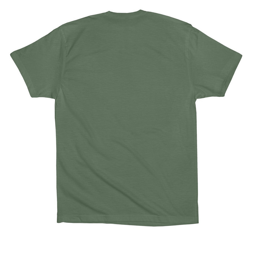 When the Wilds Speak Condor, a Pine Premium Cotton Tee (back-view)