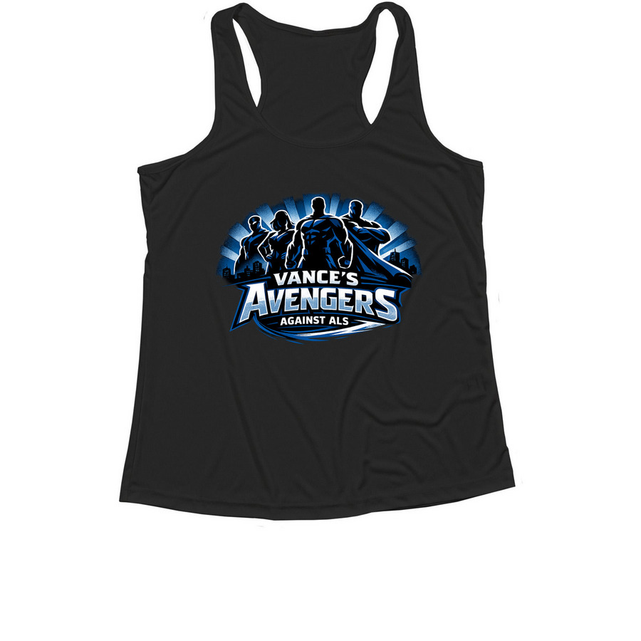 Women's Performance Tank Top, a Black Women's Performance Tank
