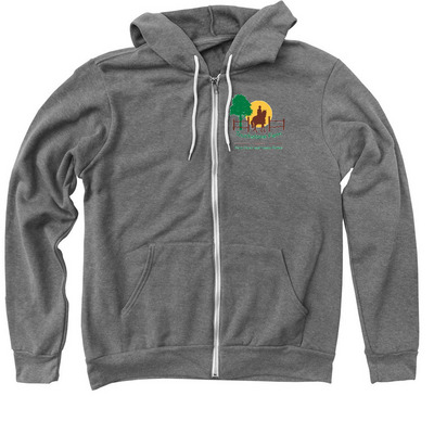 Limited Time TSF Zip-up Sweater, a Deep Heather Zip Up Hoodie