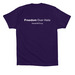 Hands Off Colorado (Purple), a Team Purple Premium Cotton Tee (back-view)