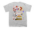 Alpha Delta Designer, a Sport Grey Youth Unisex Tee (back-view)