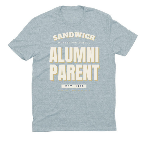 SMS ALUMNI PARENT&nbsp;, a I Like You Blue Allmade Eco Triblend Unisex Tee