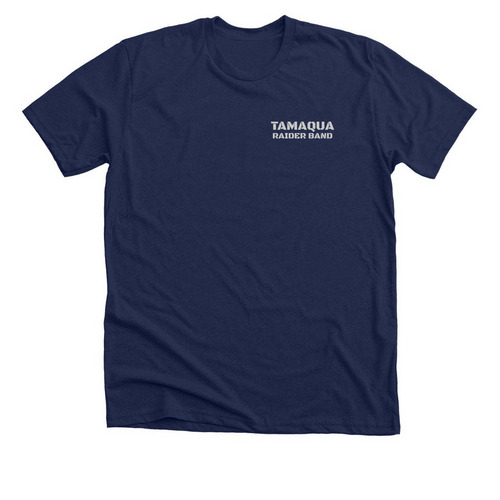 Band Camp Survivor, a Solid Navy Blend Premium Unisex Tee