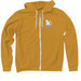ALLY CAT, a Heather Mustard Zip Up Hoodie