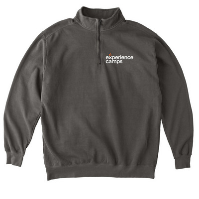 Quarter Zip, a Pepper Comfort Colors Quarter Zip Pullover