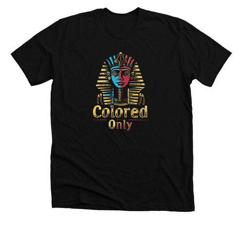 Egyptian Pharaoh, a Solid Black Blend Premium Unisex Tee