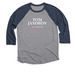 Shirts & Hoodies, a Vintage Navy and Premium Heather 3/4 Sleeve Baseball Tee