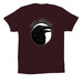 Be a Menace raven, a Oxblood Black Premium Cotton Tee