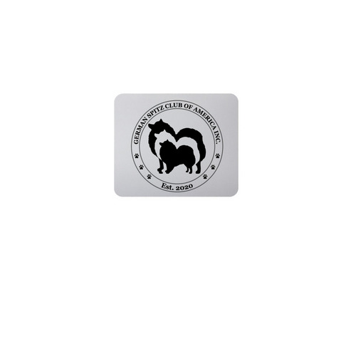 GSCA Mouse Pad, a White Full Color Mouse Pad