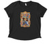 Illuminated Manuscript - War of Ages, a Deep Black Allmade Eco Triblend Women?s Scoop Neck Tee