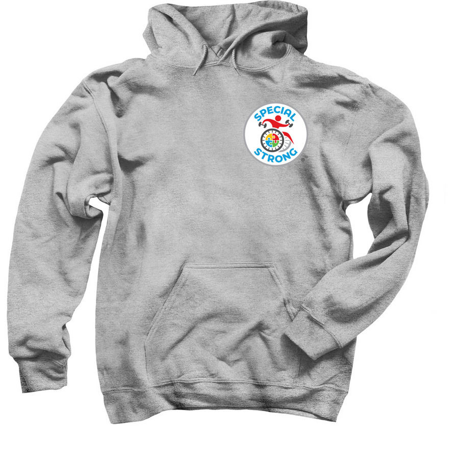 Special Strong Swag, a Sport Grey Pullover Hoodie