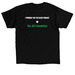 The Jed Foundation + I Promise You I'm Black, a Black Classic Unisex Tee (back-view)