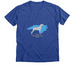 Tarheel Weimaraner Rescue Support in Style, a Heather True Royal Premium V-Neck Tee