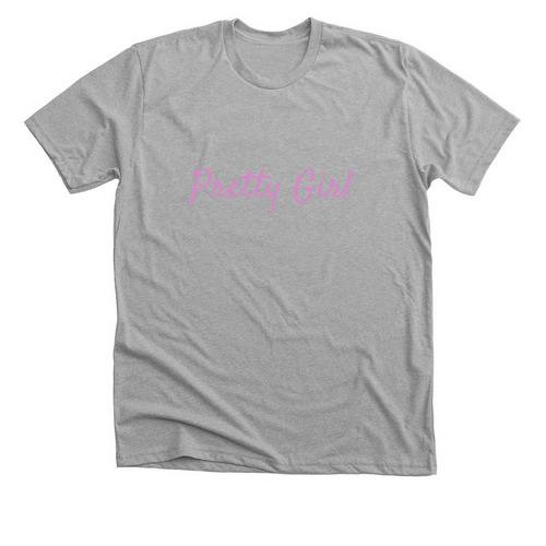 Pretty Girl Collection, a Athletic Heather Premium Unisex Tee