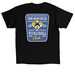 TXHR - Pickleball Club, a Black Classic Unisex Tee (back-view)