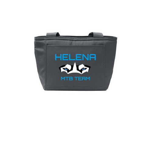 Insulated Lunch Tote | Block Letters, a Grey Steel Insulated Lunch Tote