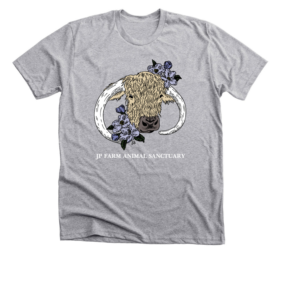In honor of our beloved, Grady! ??, a Athletic Heather Premium Unisex Tee