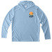 Performance Tees, Hoodies, Polos, a Light Blue UV Performance Long Sleeve Hoodie