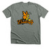 Booterfly Butterfly with Candy Corn Blooms ?, a Deep Heather Premium Unisex Tee