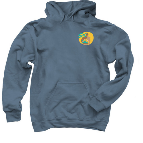 Milk Bank Sweatshirts, a Indigo Pullover Hoodie