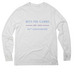 FIRST-FOREVER-FIFTY, a Bright White Allmade Eco Triblend Long Sleeve Tee