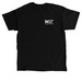 WIT Play Hard, a Black Classic Unisex Tee