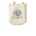 90th anniversary tote (blue logo), a Natural